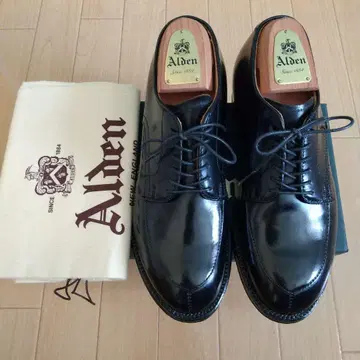 새상품급 Alden 54331 6D 블랙 코도반