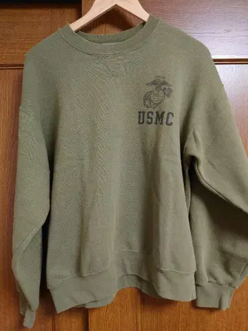 [ 안심 익명 대응 ] USMC 밀리터리 트레이닝 의류 맨투맨