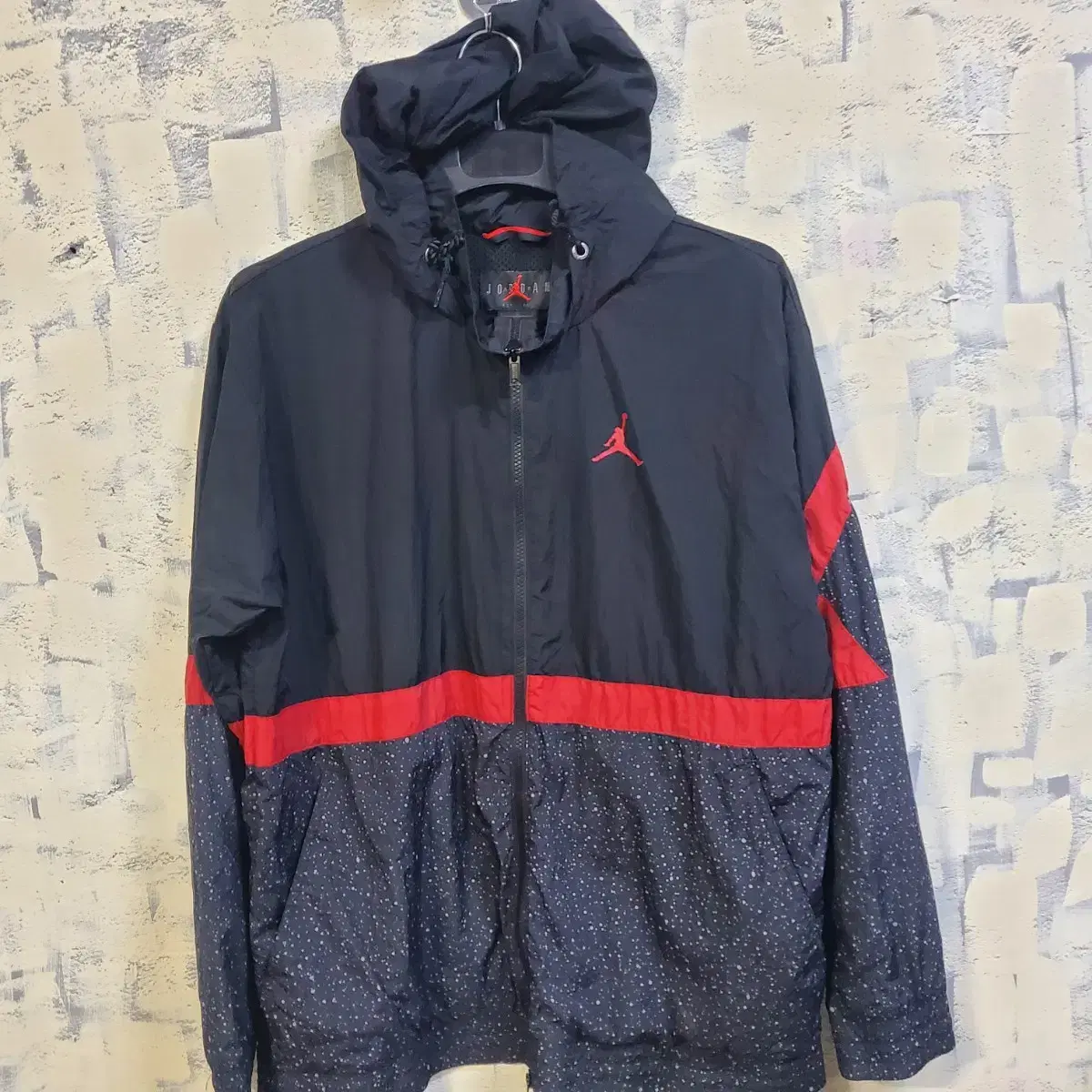 JORDAN 조던 Nike Jordan Crinkly Mesh Windbreaker L #바람막이