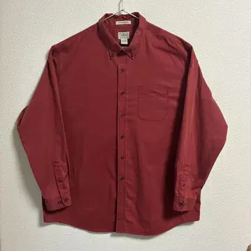 빅 사이즈 [ L.L.Bean ] 00s~ 코튼 버튼 다운 셔츠 XXL