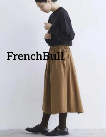 FrenchBull par Cion 코튼 개더 스커트