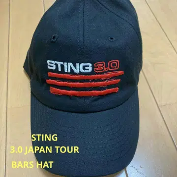 새상품 STING 스팅 3.0 JAPAN TOUR BARS HAT