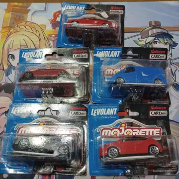 Majorette Levolant 마조렛 미니카 5대 세트