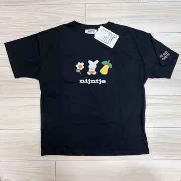 미피 나인체 블랙 T셔츠 dickbruna 반팔T셔츠 반팔 M