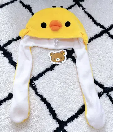 리락쿠마 키이로이토리 팬캡 모자