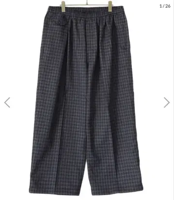 다이와피어 TECH WIDE EASY 2P TROUSERS PLAIDS