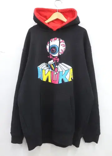 MISHKA 미시카 KEEP WATCH 프린트 후드티