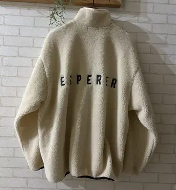 Spick and Span 보아 하프 지퍼 풀오버