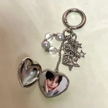 NCT WISH 리쿠 Steady 공식 MD 하트 키링