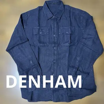 DENHAM 덴함 린넨 셔츠