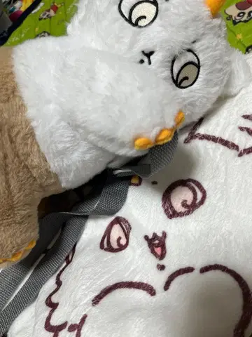 치이카와 (먼작귀) 저 애와 함께 봉제 인형 숄더백 and 저 애 담요
