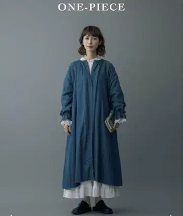 [ kazumi x SamansaMos2 ] 앞뒤 2way 원피스/데님
