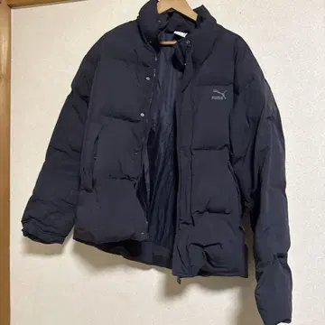 PUMA 블랙 다운 자켓