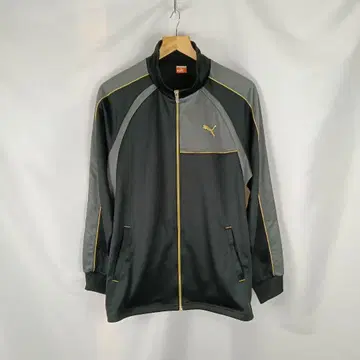 PUMA 트랙 자켓 L 블랙 그레이 골드 B3674