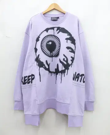 새상품급 MISHKA 미시카 KEEP WATCH 맨투맨