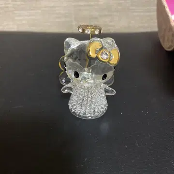 헬로키티 크리스탈 피규어
