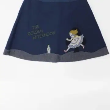 앨리스 자수 스커트 Alice Rabbit 토끼 자수
