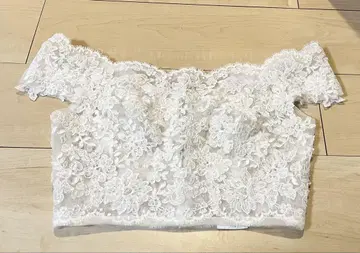 아루이즈 웨딩 with a white 볼레로 7호