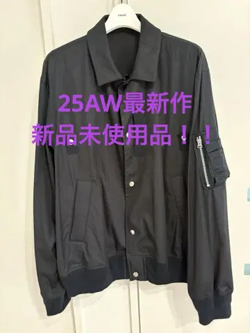 미사용 새상품!! sacai 사카이 25AW MA1 셔츠 블루종