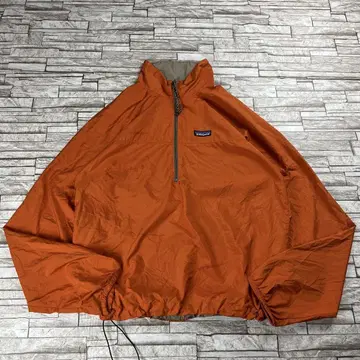 90s Patagonia 하프 지퍼 나일론 자켓 오렌지