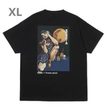 XL 에비수 맥주 아라키 히로히코 T셔츠 문라이트 로켓