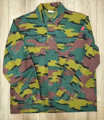 새상품급 90s 벨기에 지그소 카모 카모플라쥬 밀리터리 자켓