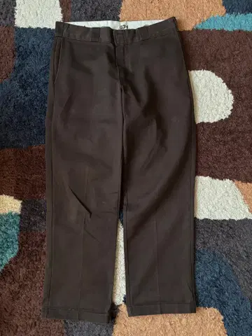 Dickies 874 다크 브라운 워크 팬츠