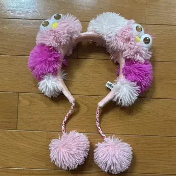 USJ 세서미 스트릿 모피 머리띠