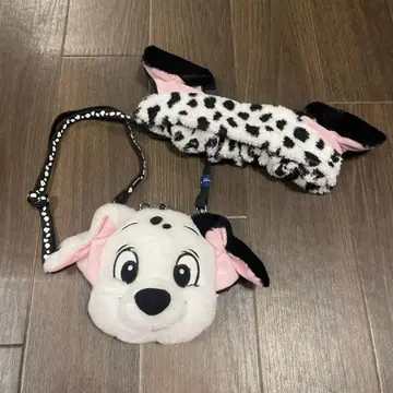 101마리 강아지 머리띠와 파우치 세트