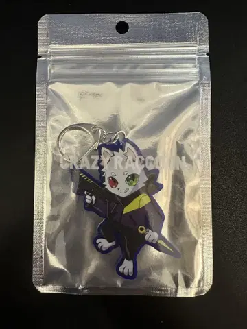 CrazyRaccoon CR Ras 아크릴 키링