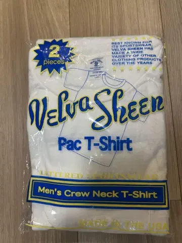 Velva Sheen Pac T 2장 세트 사이즈 L (미개봉 새상품)