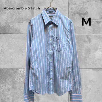 새상품 미사용 아바크롬비&피치 스트라이프 긴팔 셔츠 아바클로 M