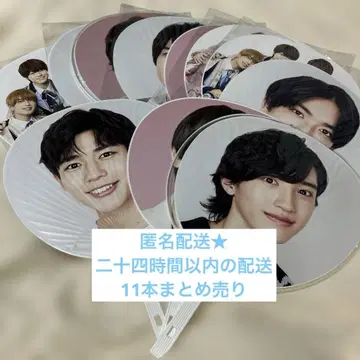 나니와단시 부채 11세트