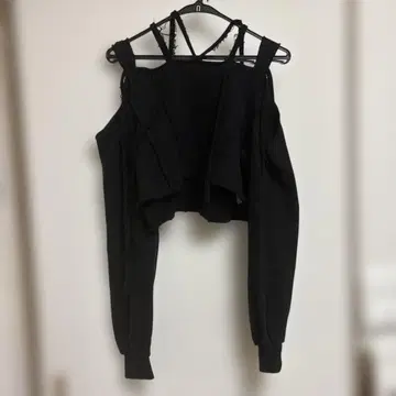 VIAVANDA 2WAY HALTER NECK SWEATSHIRTS