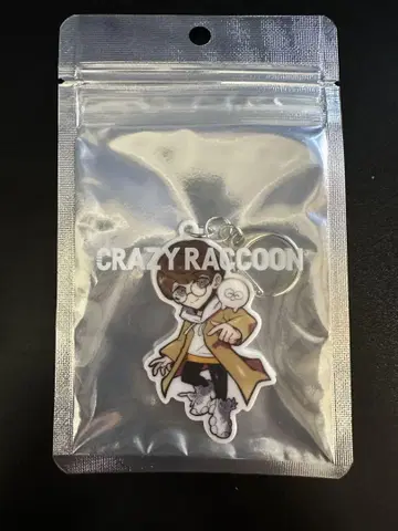 CrazyRaccoon CR Ras 아크릴 키링