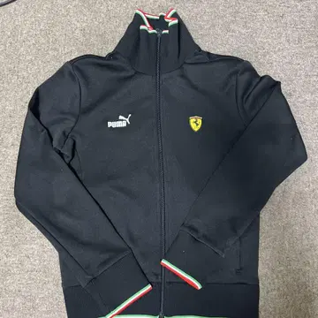 PUMA 페라리 저지 하이넥 블랙