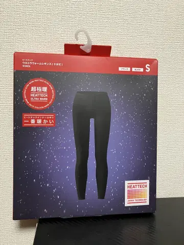 HEATTECH 블랙 레깅스 S
