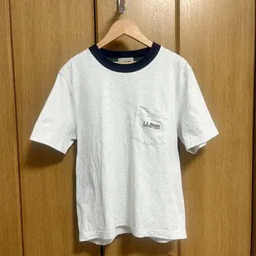 L.L.Bean 그레이 포켓T셔츠 REG MEDIUM