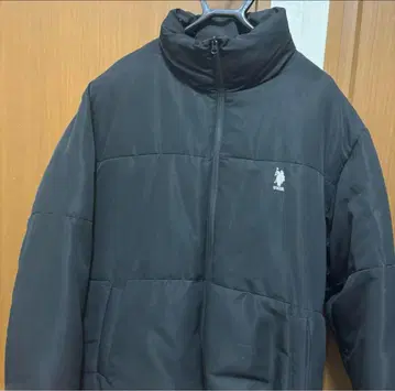 U.S. POLO ASSN. 블랙 다운 자켓 L 사이즈