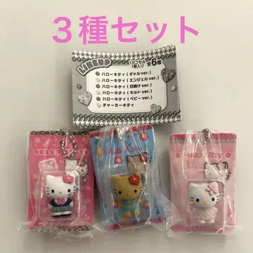 헬로키티 패키지 마스코트 미니어처 컬렉션 3종 세트