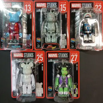 MARVEL STUDIOS 베어브릭 피규어 세트 7종