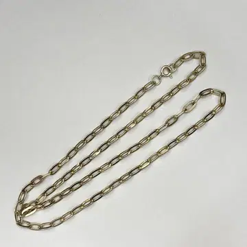 타원형 실버 925 스타일링 실버 체인 60cm