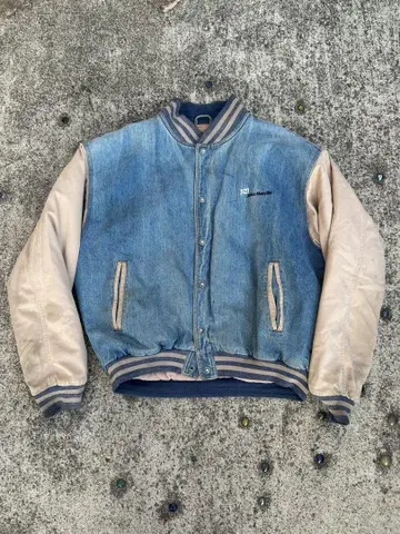 데님 바시티 자켓 Tri-Mountain