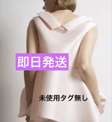 HEVE two charm blouse 피치