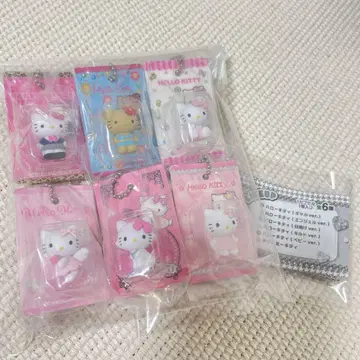 헬로키티 패키지 미니어처 컬렉션 전 6종 풀 컴프 세트