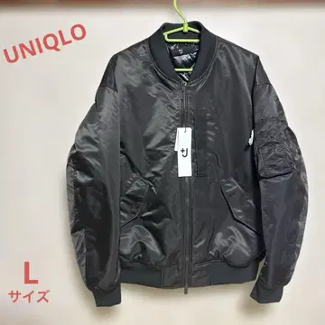 유니클로 오버 사이즈 MA-1 남성용 L 사이즈