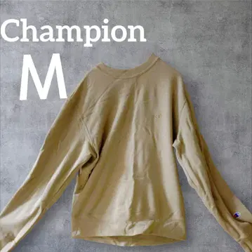 Champion 베이지 크루넥 맨투맨 M 사이즈