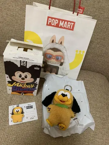 [ 정품 ] POPMART 미키 Family 미키 패밀리 플루토