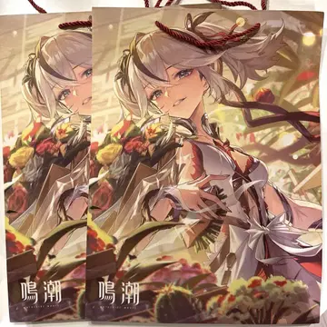 명조 아키하바라 UDX 한정판 츠바키로부터의 초대장 츠바키 쇼핑백