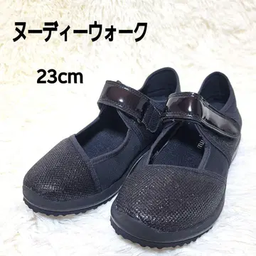 [ 새상품급 ] 누디 워크 펌프스 스니커즈 23cm 블랙 경량